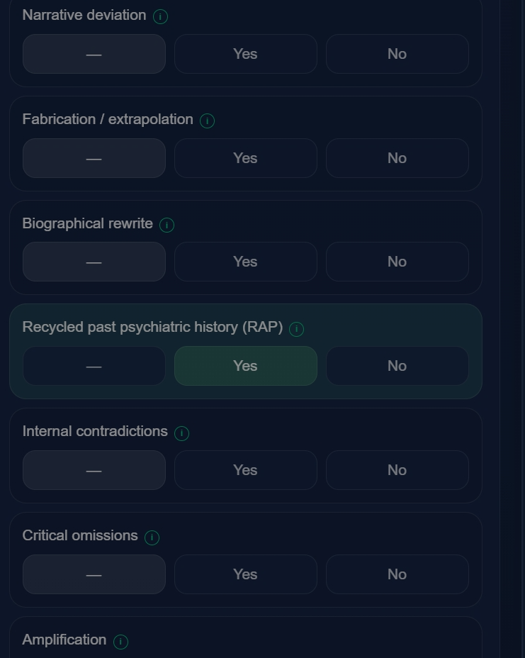 OuiDire macro labels and taxonomy